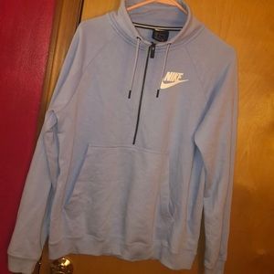 1/4 zip cowl neck Nike sweatshirt